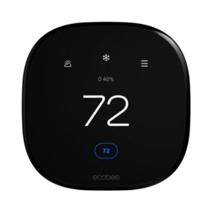 ecobee - Enhanced Smart Programmable Touch-Screen Wi-Fi Thermostat with Alex, Apple HomeKit and Google Assistant