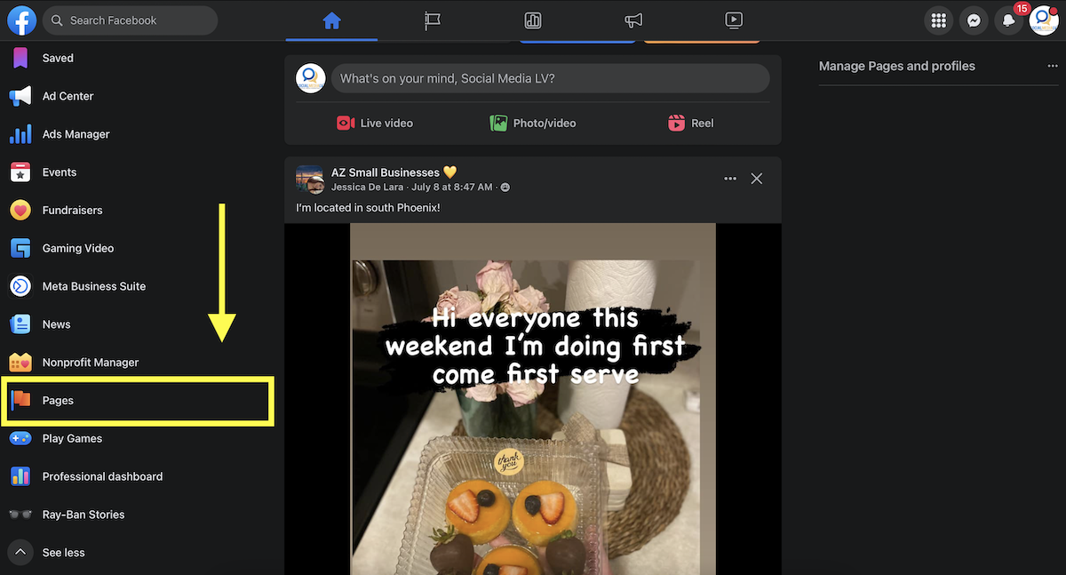 Step 1. Left Side Bar